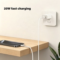 Câble Type-C vers Type-C de 1 m (3 pi) 2A/3A à charge rapide, gaine tressée en TPE, conducteur en cuivre pur, blanc, pour iPhone 15/16/17 et montre connectée