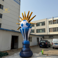 Trophée Géant Gonflable Populaire pour la Publicité et la Décoration d'Événements Sportifs