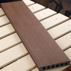 Teak Uv-bestendig Wpc Geen Fading Brandwerende Waterdichte Decking Composiet Co-Extrusie Outdoor Vloeren Jjwood Japan Stijl - Product Image 4