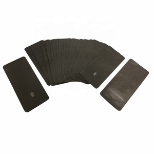 Black Bag Black Bag Biodegradable Waterfood Kraft Custom Printed Fast Food Black Bag