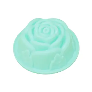 Современная Минималистичная силиконовая форма для маленьких тортов с розой, без BPA, с антипригарным покрытием, легко чистить, домашняя форма для выпечки, для маленьких тортов и яиц