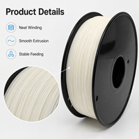 Filamen PC ABS Kekuatan Tinggi 1.75mm 1kg, Filamen Printer 3D Teknik Keras dan Tangguh untuk Bagian Fungsional