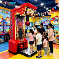 Machine de boxe interactive, machine de kick-boxing, machine d'arcade de boxe, machine de jeu de boxe à fort impact pour l'amusement de rue et les entreprises