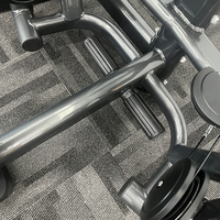 Máquina de remo sentado ajustable de acero con carga de pin, equipo de gimnasio multifunción para entrenamiento de espalda