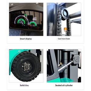 รถยก GONGLE ขนาดเล็ก 4 ล้อ ยางเสริมแรง ลิเธียม 2.5 3 ตัน พร้อมถ่วงน้ำหนัก - Product Image 4