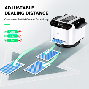 Machine automatique <span class=keywords><strong>de</strong></span> mélange et <span class=keywords><strong>de</strong></span> distribution <span class=keywords><strong>de</strong></span> cartes <span class=keywords><strong>de</strong></span> poker avec chargement USB, design portable pour jeux <span class=keywords><strong>de</strong></span> poker, jusqu'à 6 joueurs, usage <span class=keywords><strong>de</strong></span> loisirs - Product Image 5