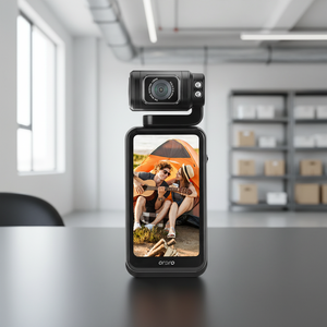 Taschen-Selfie-Vlog-Kamera mit WiFi, 4K UHD CMOS Sensor, MicroSD (max. 256 GB) für <span class=keywords><strong>YouTube</strong></span>-Live-Streaming Ordro M3 - Product Image 4