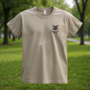 T-Shirt The Great Crew Unisex Color Kaki, Abbigliamento Promozionale - Product Image 3