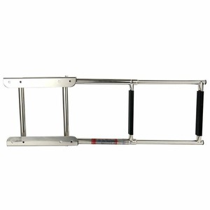 Stainless Steel Boat Ladder 2 Section With Slide Track For <b>Yacht</b> Deck Access Marine Hardware - Product Image 2