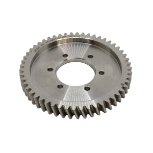 Engrenage conique en acier robuste Quanchai 4102 2410201200101, pièce de pompe d'alimentation pour camion industriel, garantissant une performance optimale - Product Image 1