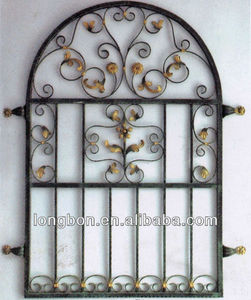 Hiện Đại Đơn Giản Rèn Sắt <span class=keywords><strong>Window</strong></span> Guard Grills, Kim Loại <span class=keywords><strong>Window</strong></span> Grilles - Product Image 6