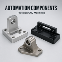 Pièces d'automatisation industrielle de précision, composants mécaniques en acier inoxydable usinés sur commande CNC, de Shenzhen