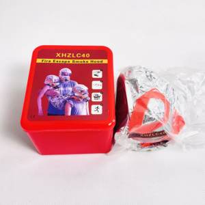 Masker pelindung Api 40 menit, profesional dan masker Gas asap kebakaran keluar asap masker pelindung api - Product Image 1