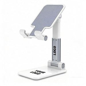 Wholesale Business Logo Adjustable <b>Foldable</b> Extend Stand New Gift Universal <b>Desk</b> Mobile Phone Holder Custom Promotional Gifts - Product Image 1