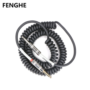 Cable de guitarra personalizado profesional directo de fábrica OEM venta al por mayor instrumentos musicales y de cuerda accesorios de Cable de Audio - Product Image 4