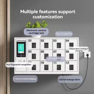 ล็อกเกอร์เก็บอุปกรณ์ชาร์จโทรศัพท์มือถืออัจฉริยะมีรหัสผ่านจดจำได้สำหรับห้างสรรพสินค้าห้างสรรพสินค้า - Product Image 3