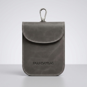 Étui de protection RFID <span class=keywords><strong>pour</strong></span> porte-clés personnalisé, bloquant le signal des clés de voiture, compatible WIFI/<span class=keywords><strong>GSM</strong></span>/LTE/NFC/RF, sac Faraday - Product Image 1