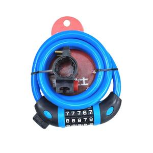 Candado de Combinación de 5 Dígitos para Bicicleta de Montaña, Cadena de Acero Antirrobo, Accesorios de Ciclismo Duraderos - Product Image 4