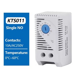 KTO011/KTS011/ZR011 냉난방 기계식 온도 조절기 0-60 조정 가능한 상시 폐쇄 온도 컨트롤러 스위치 - Product Image 2