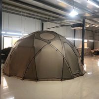 Tente demi-boule pour pique-nique de groupe, Camping, tente d'extérieur, fabricant personnalisé, grande famille, tente hémisphère