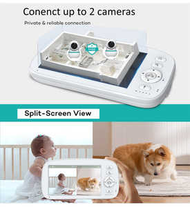 Batterie 5000mAh caméra de Babyphone pour bébés, détection de son, Vision nocturne, longue portée, vidéo sans fil, caméra de <span class=keywords><strong>surveillance</strong></span> - Product Image 6