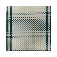 Coussins de jardin en pvc, 1 pièce, tissu imprimé, étui à crayons transparent