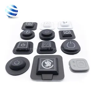 Fabricant personnalisé conducteur 4x4 4 pad bouton clavier en caoutchouc de silicone