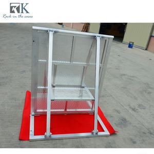 Barrière pliante portative en aluminium de transporteur anti-montée de barrière de chargement forte - Product Image 3