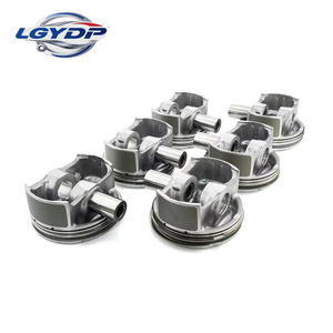 Anillos de Pistón para Motor de Vehículo, Kit de Cilindro de Pistón de 6 Cilindros 2720300618 para Mercedes Benz M272 272974, Aceite y Electricidad - Product Image 1