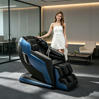 Sillón de Masaje Premium 4D de Cuerpo Completo con Detección de Salud por IA y Riel SL OEM