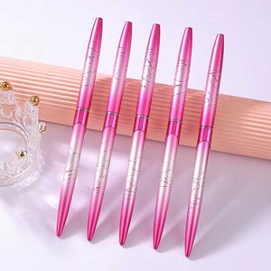 Outil de pointillage pour ongles avec logo personnalisé, manche métallique arc-en-ciel, pointe en cire, pour la pose de pierres précieuses, cristaux et strass, stylo pour manucure et nail art - Product Image 4