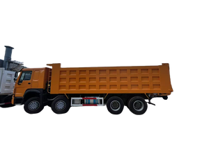 Camion à benne basculante HOWO 400HP 8x4 d'occasion 400 à vendre Camion à benne basculante à usage intensif à vendre - Product Image 3