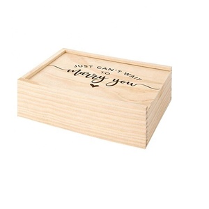 Hộp Gỗ Chạm Khắc Cá Nhân Cho Đám Cưới Hộp Ký Ức - Product Image 4