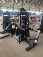 ST-1026 Machine professionnelle d'extension et de flexion des jambes à charge par pignon, produit haut de gamme avec sélection de charge par pignon