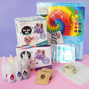 Kit de <span class=keywords><strong>Pintura</strong></span> <span class=keywords><strong>para</strong></span> <span class=keywords><strong>Teñir</strong></span> <span class=keywords><strong>Ropa</strong></span>, Manualidades, Juguetes DIY <span class=keywords><strong>para</strong></span> Niños, Kit <span class=keywords><strong>para</strong></span> <span class=keywords><strong>Teñir</strong></span> Camisetas - Product Image 5