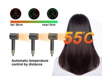 Sèche-cheveux professionnel 2025 de haute qualité avec moteur BLDC et écran, outils de coiffure pour la maison, l'hôtel et le dortoir