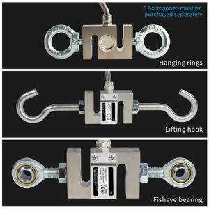 Fabriek Directe Verkoop 1T 2T 3T DYLY-103 Weegschaal Load Cell S Type Load Cell Futek S-Beam Spanning En Compressie - Product Image 5