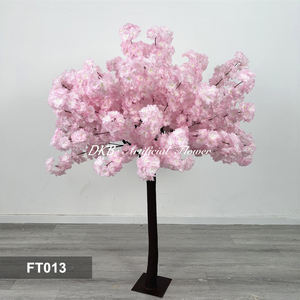 Árbol de Flores de Cerezo Rosa Artificial de Seda, Alta Simulación, Ecológico, Decoración Interior para Bodas y Año Nuevo, Tamaño Personalizable - Product Image 2