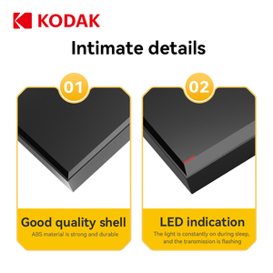 New Durable Kodak PHDD P190 for External HDD 800GB-1.5TB USB3.0-Micro B Lightweight for Desktop Travel Laptop Data Storage - Product Image 6