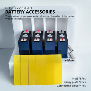 欧盟库存长循环寿命<span class=keywords><strong>3</strong></span>.2V 314Ah 320Ah磷酸铁锂方形电池太阳能锂离子电池用于家庭备用电源存储 - Product Image 4
