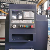 Machine à tourner CNC à tourelle 4/6/8/12 postes avec mandrin hydraulique, machine à tourner horizontale CNC CK6150