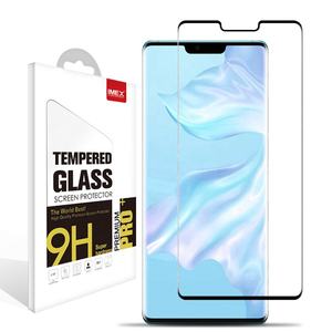 Protecteur d'écran 3D 9H en verre trempé à couverture complète pour Huawei Mate 30 Pro Surface incurvée en verre trempé Mate 70 Pro Pura 70 Ultra - Product Image 5