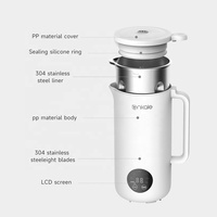 Ankale nouveauté 650ML Mini fabricant de lait de soja automatique Portable chauffage électrique mélangeur soupe noix fabricant de lait