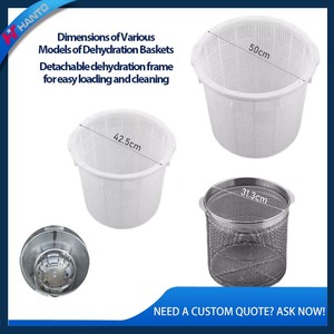 เครื่องปั่นน้ำผักอัตโนมัติ เครื่องอบแห้งผักกาดจีน มันฝรั่งทอด เครื่องปั่นแห้งสำหรับแปรรูปผัก - Product Image 6