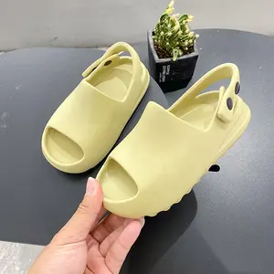 Baby Toddler Kids Slip-On Sandals Boys Girls Foam Beach Summer Slides Bone Resin Children Lightweight Water Shoes