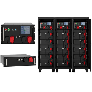 Batterie au lithium pour stockage d'énergie, hybride, solaire, 5,12 kWh, 100 Ah, 6000 cycles, type CAN, montable en rack - Product Image 1