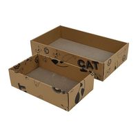 Griffoir pour chat en carton ondulé coloré personnalisable, lit, tampon à griffer, protection de canapé, jouet pour chat toutes saisons