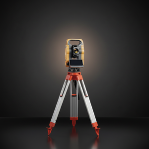 Station totale intelligente HTS-720 Android 9.0 avec écran tactile 5,5 pouces pour la topographie de ponts et de tunnels - Product Image 2
