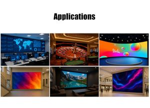 RGX P0.93 Haute Définition IP54 Étanche COB LED Écran Mur 600*337.5mm Aluminium Cabinet HD 4K 8K Écran Clair - Product Image 4