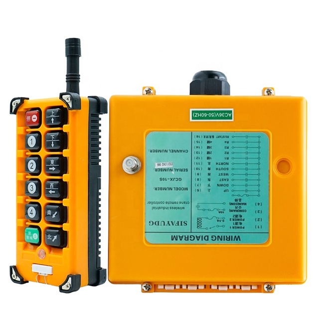 F23-BB Single Speed Industrial Crane Lifting Radio Remote Control Wireless 1 Transmitter and 1 Receiver